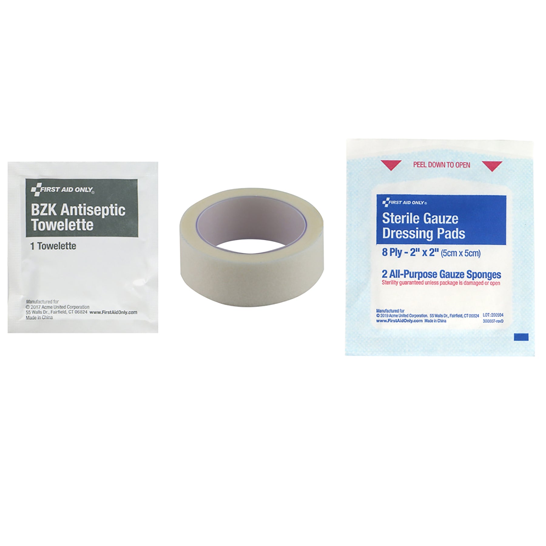 Classroom Single Use First Aid Kit Refill, 1 Count