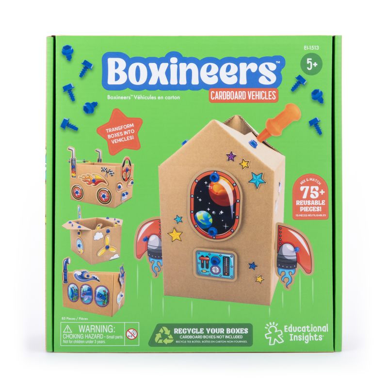 Boxineers™ Cardboard Vehicles