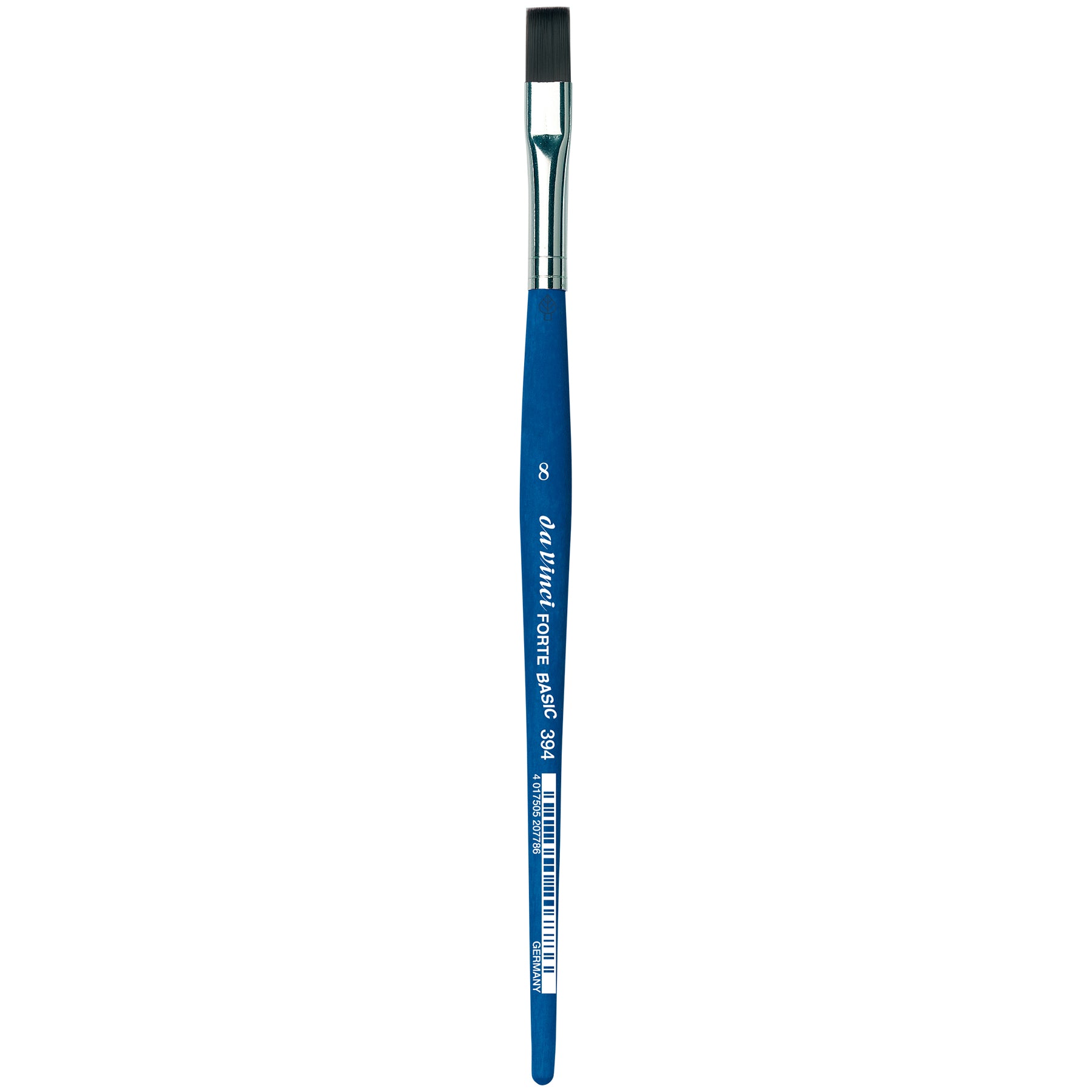 FORTE BASIC Student Brush, Synthetic, Acrylic, Flat, Series 394, Size 8