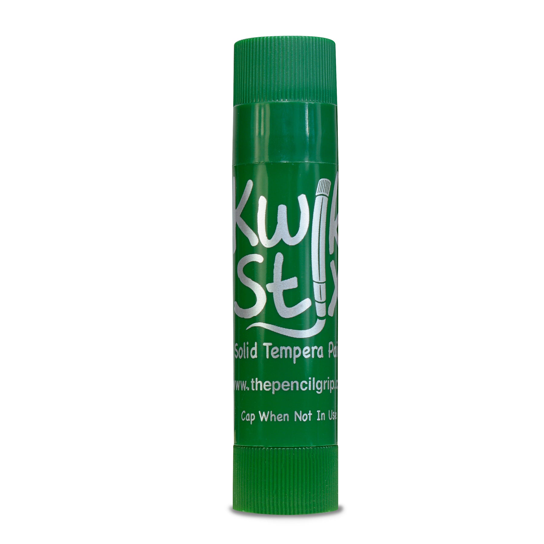 Solid Tempera Paint Sticks, Single Color Pack, Green, Pack of 12