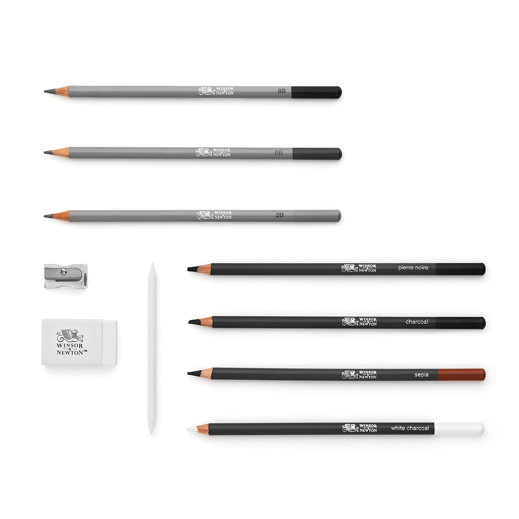 WN Studio Collection Sketching Pencil Tin - 10pc