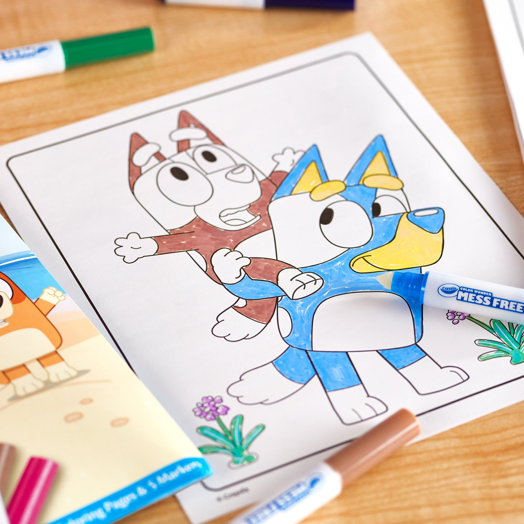 Color Wonder® Coloring Pad & Markers, Bluey