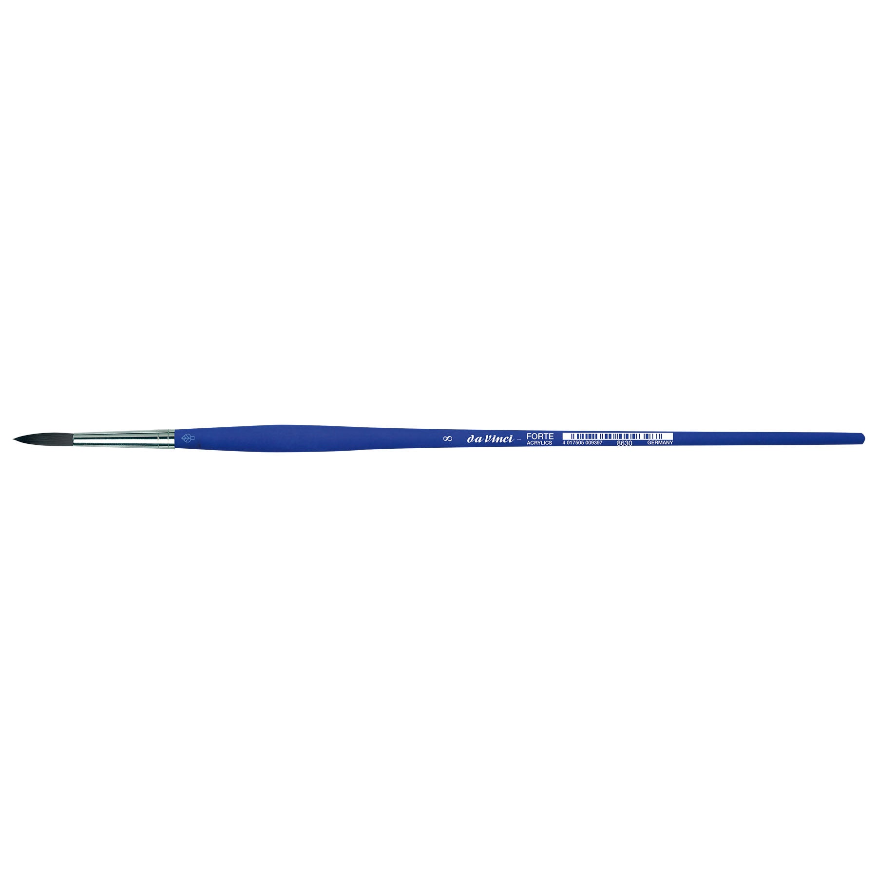 FORTE-Acrylics Student Brush, Synthetic, Acrylic & Oil, Round, Series 8630, Size 8