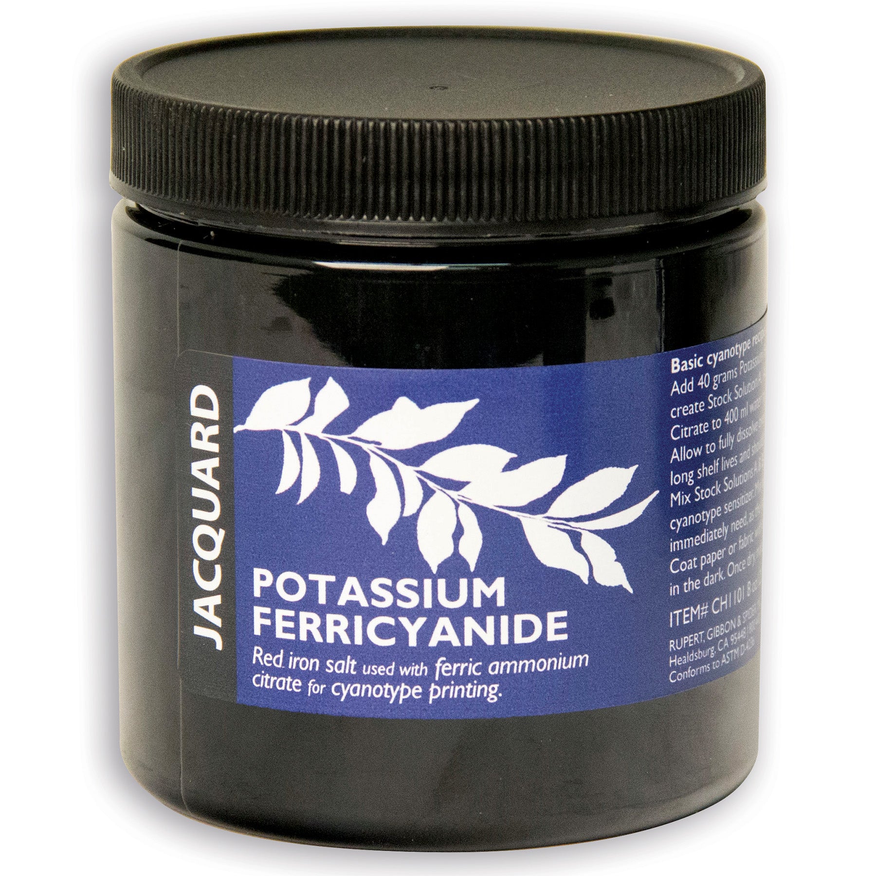 Jacquard Potassium Ferricyanide for Cyanotide Printing, 8 oz.