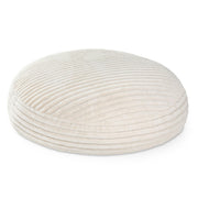 Jaxx Cocoon Bean Bag Bed for Adults - 2-in-1 Giant Bean Bag Sleeper and Convertible Lounger - Made in the USA - 7 Foot, Mondo Fur Ivory