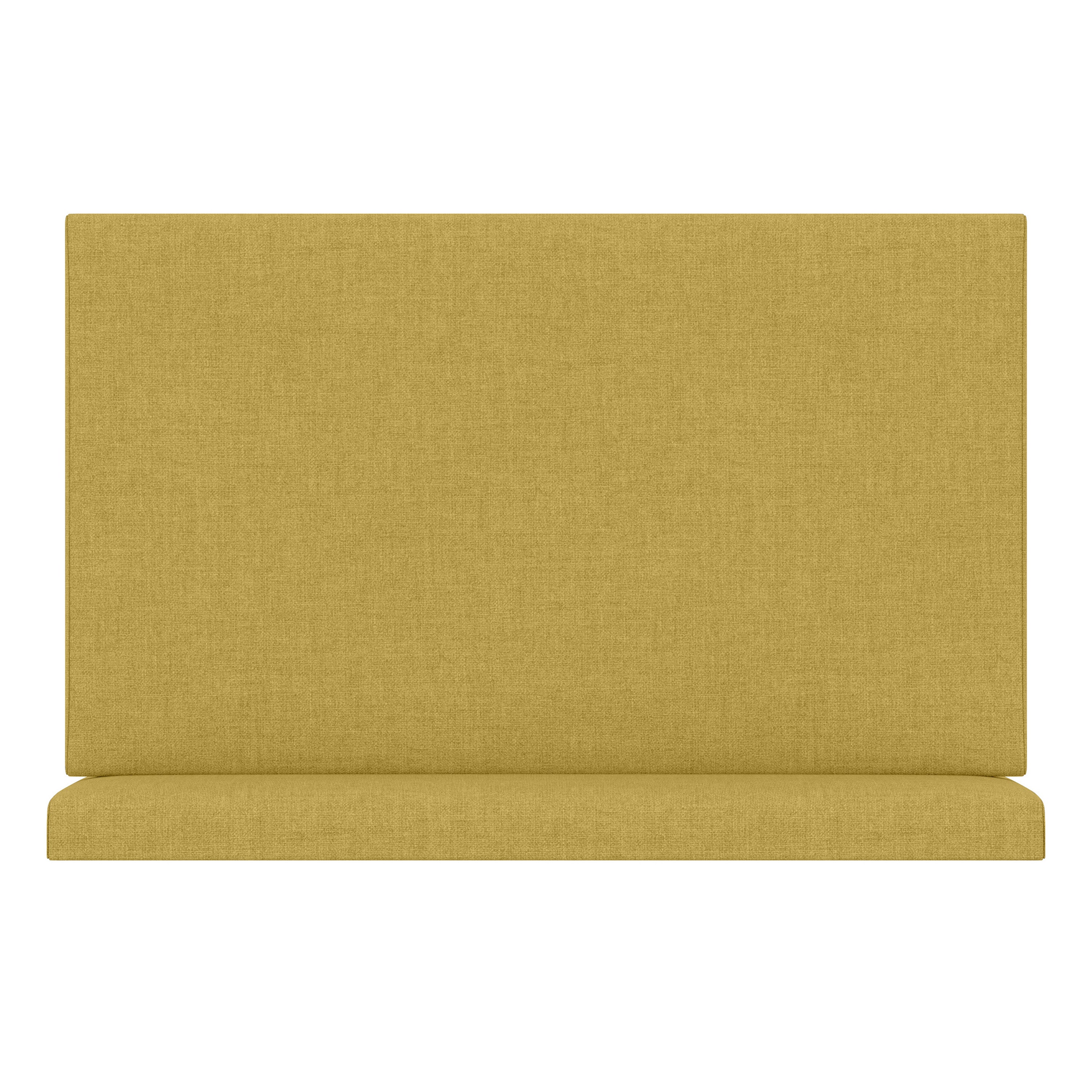Jaxx Panelist Modern Padded Headboard- Set of 2 Wall Mounted Panels (Each 22.5" x 38")- King Double Tall, Microvelvet Dune Beige