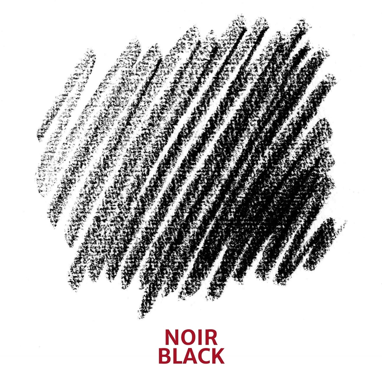 Carrés Esquisse Sketching Crayons, Black HB (2460 / HB), Pack of 2