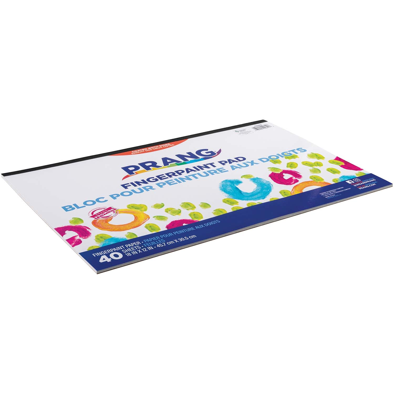 Painting Paper Pad, White, 18" x 12", 40 Sheets