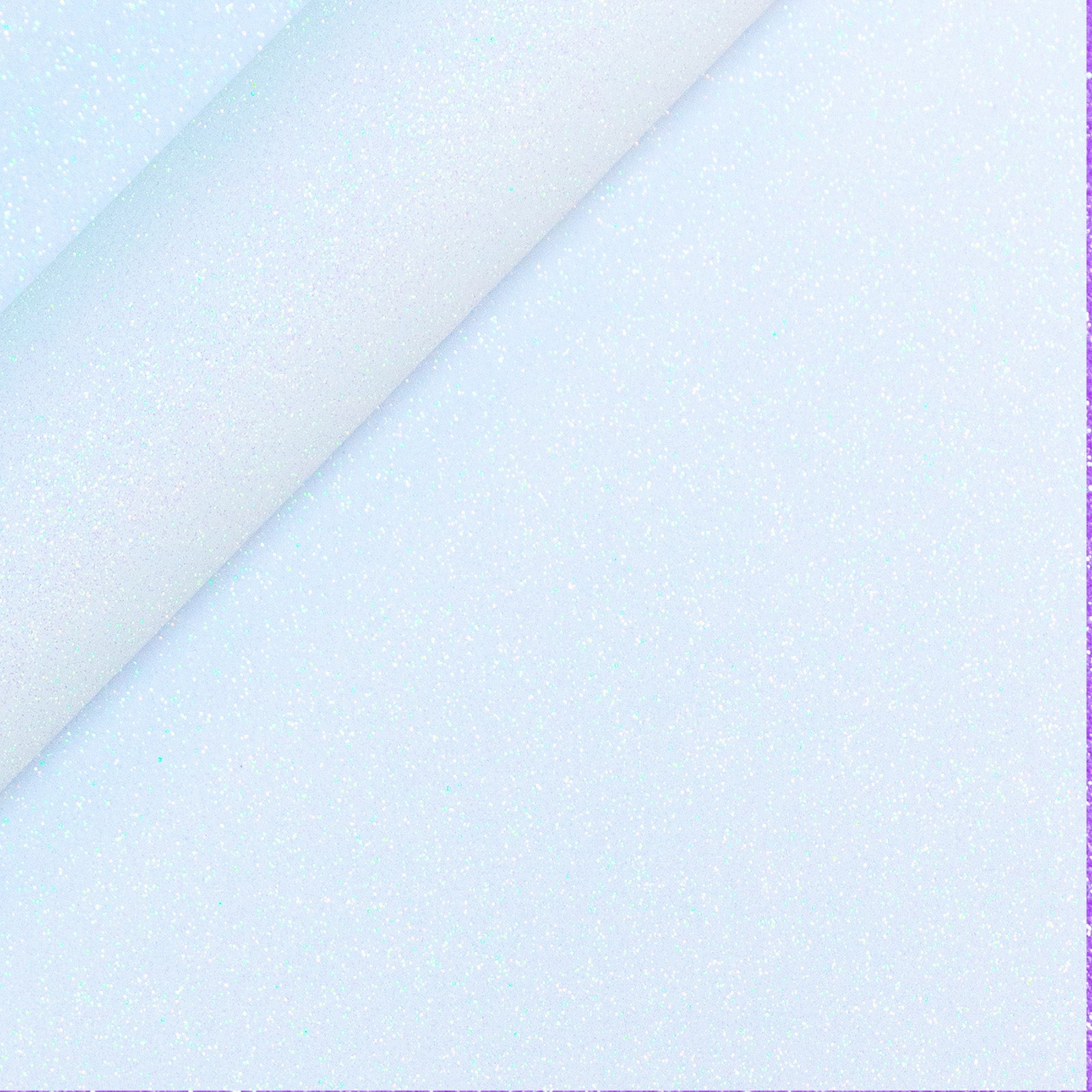 Glitter HTV Heat Transfer Vinyl, 36", Rainbow White