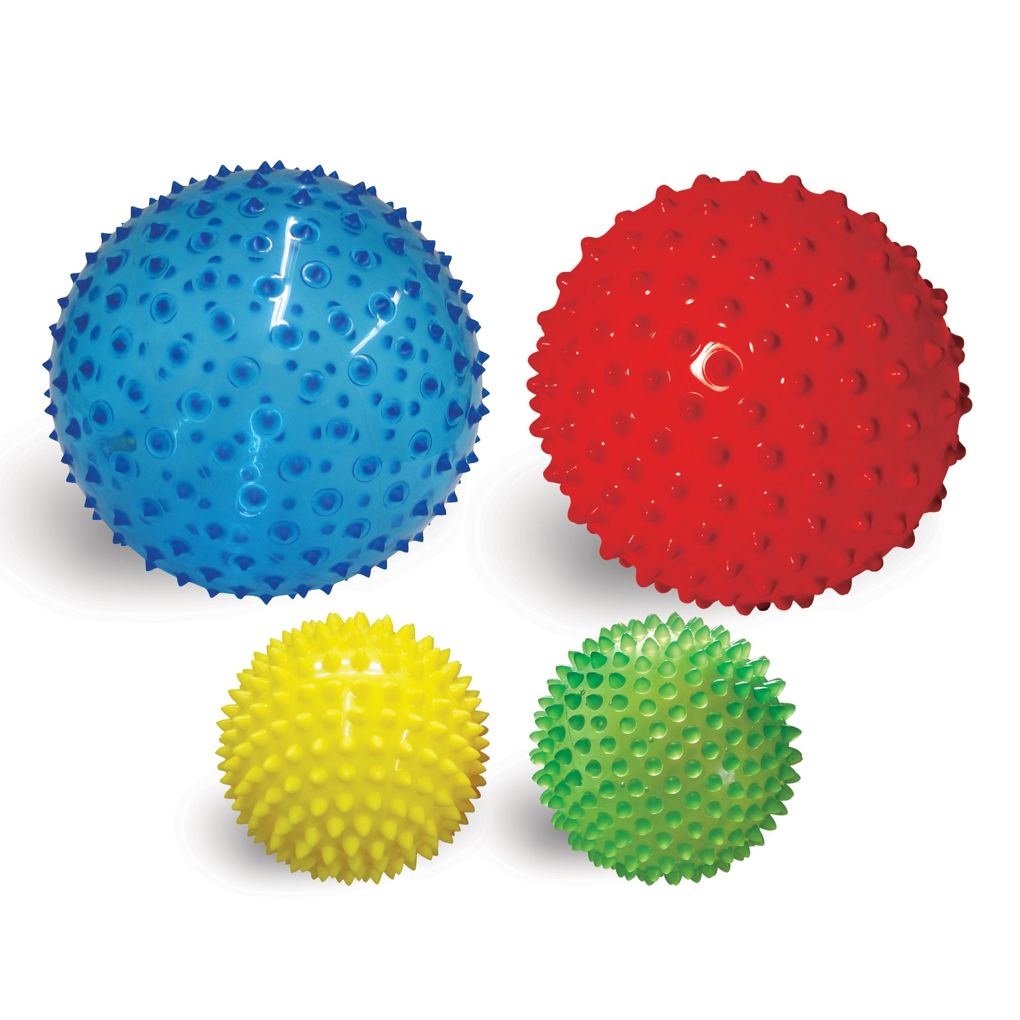 The Original Sensory Balls Mega Pack - Pack of 4 Vibrant Colorful and Unique Textured Balls for Baby