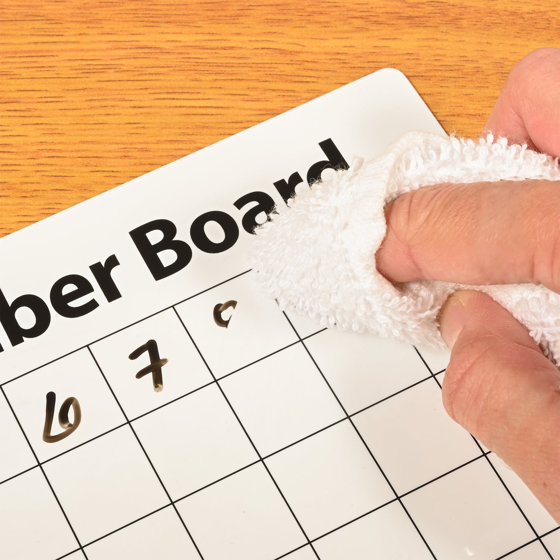 1-120 Number Dry Erase Boards, Set of 10