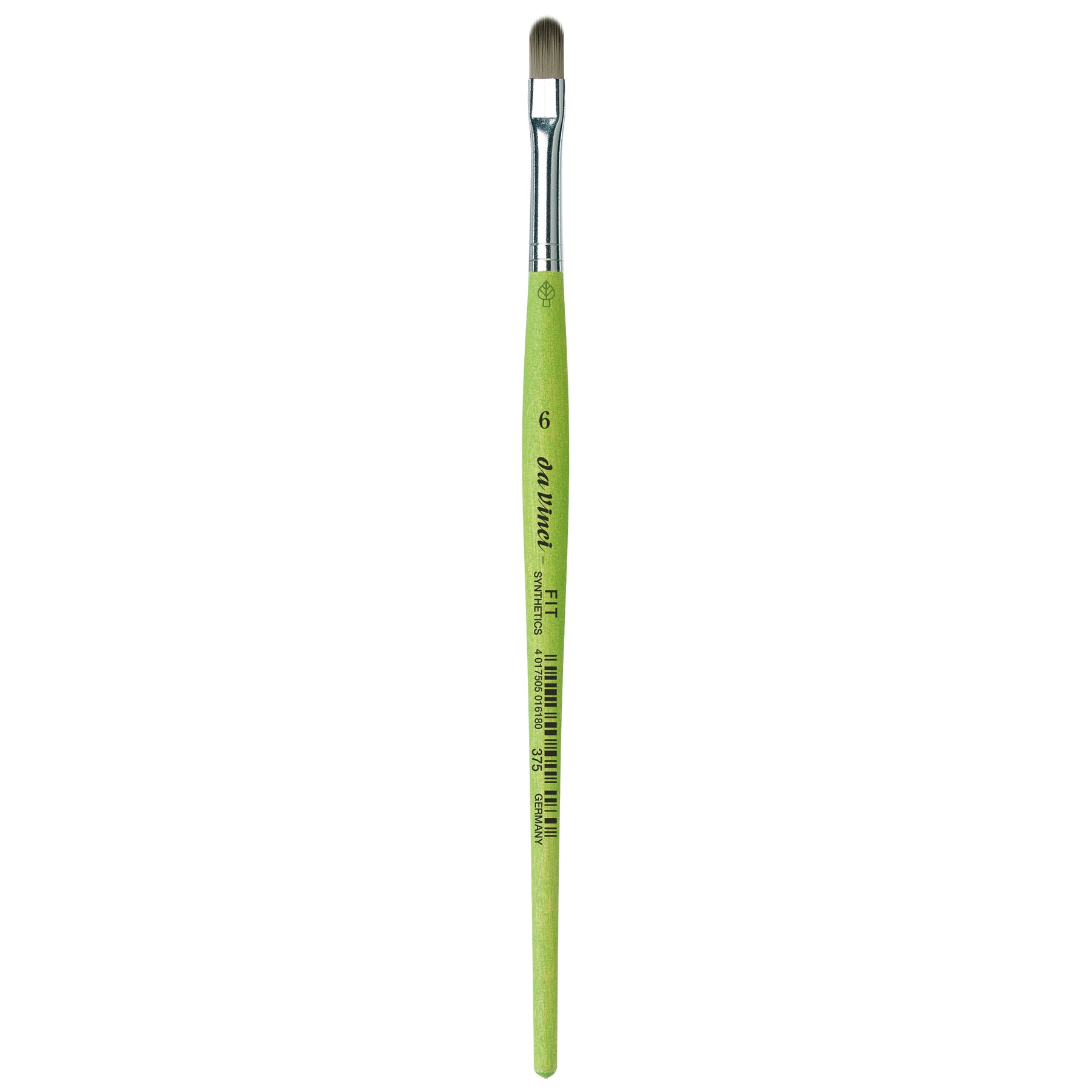 FIT Synthetics Student Brush, Synthetic, Acrylic & Tempera, Filbert, Series 375, Size 6