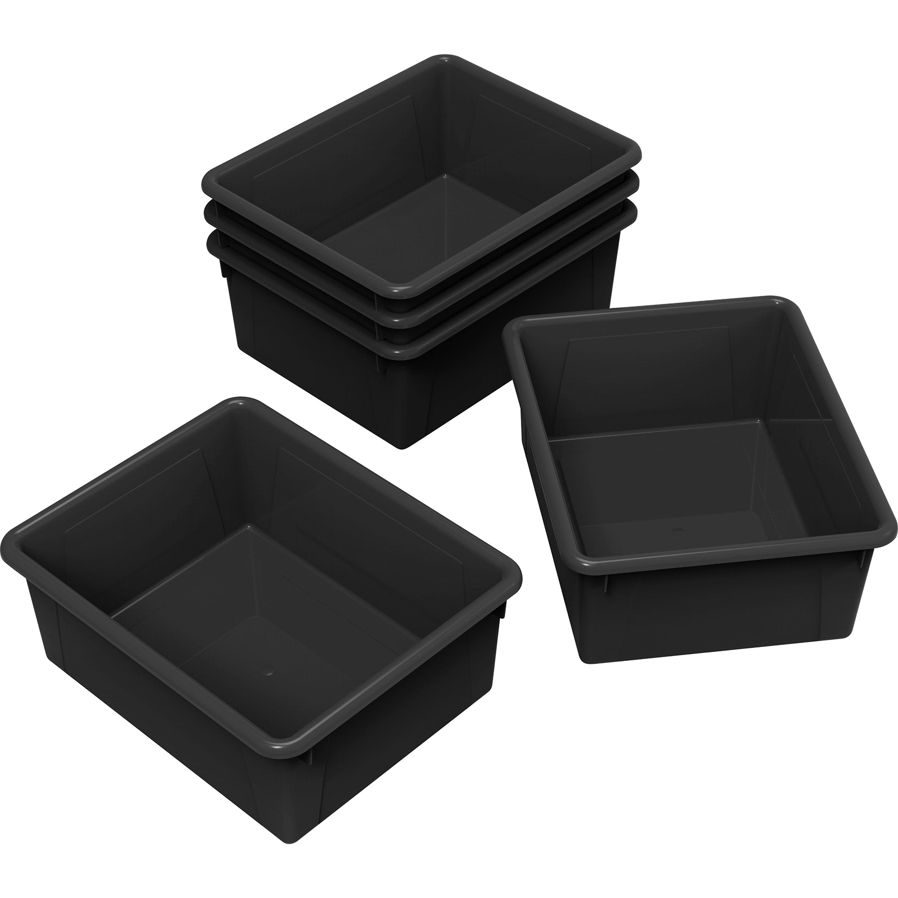 Deep Storage Tray, Black