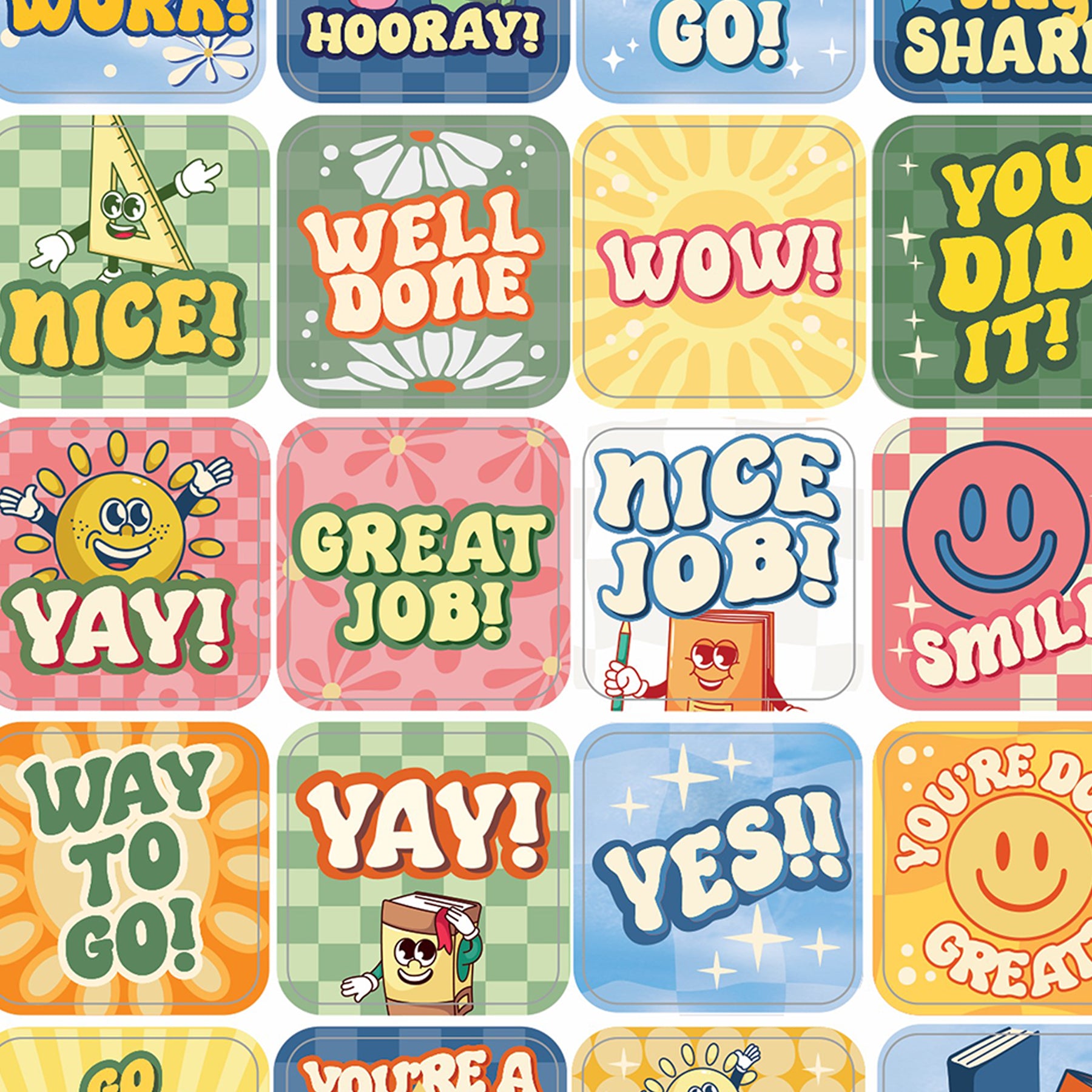 S'Cool Era Theme Stickers, Pack of 120