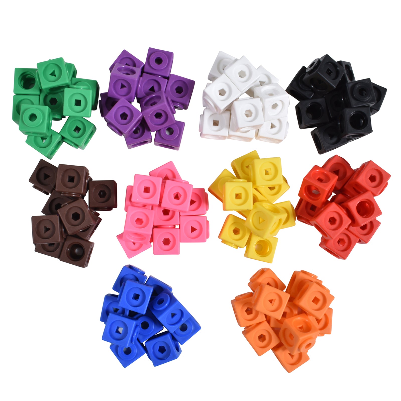 Math Cubes - Set of 100