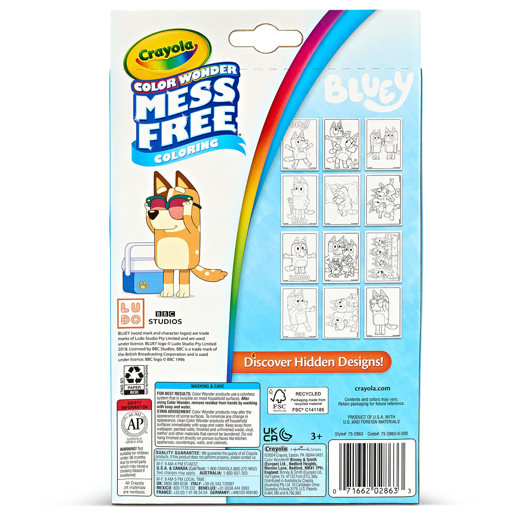 Color Wonder Mini Box Set, Bluey