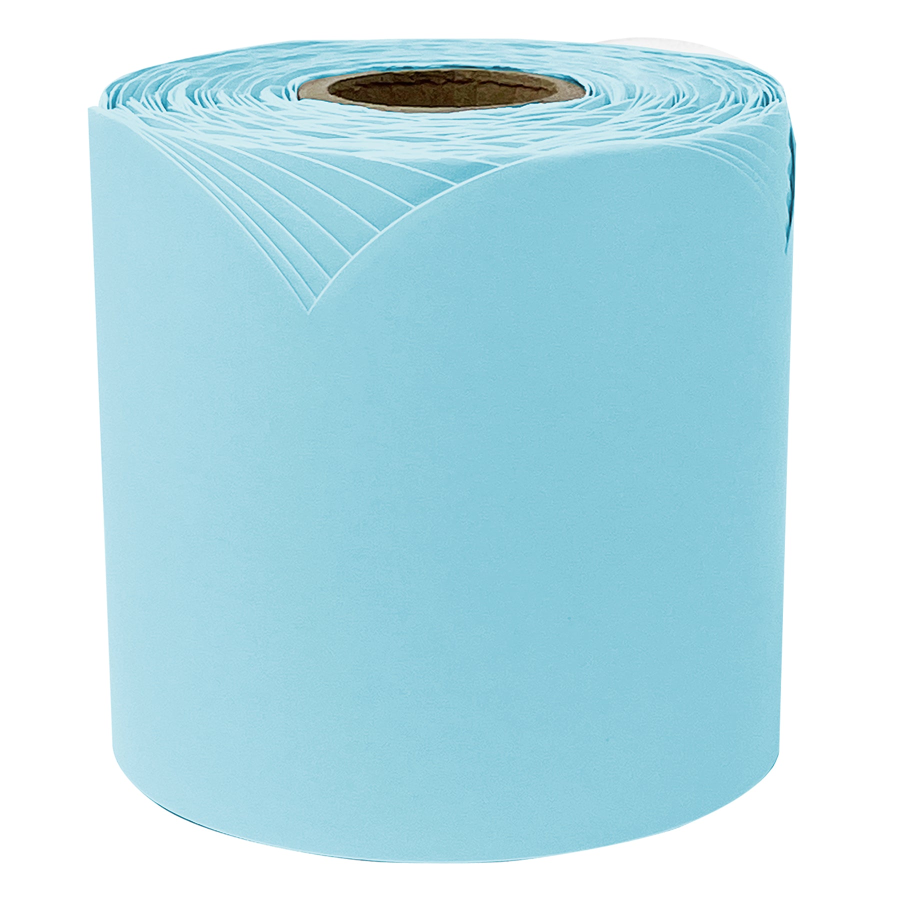 Rolled Scalloped Bulletin Board Border, Sky Blue, 65 Feet
