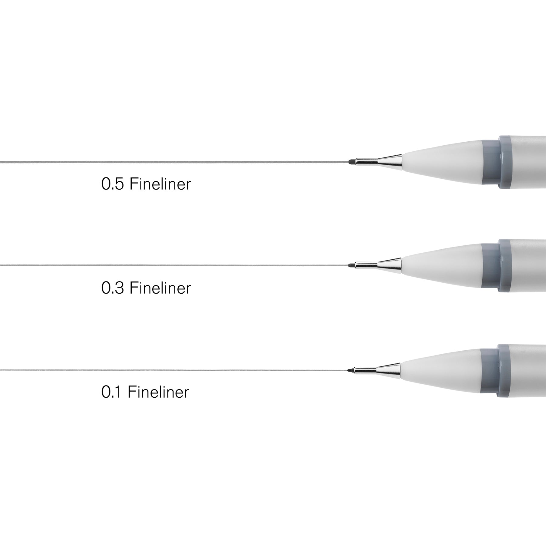 WN FineLiner - Cool Grey - Set of 3 (Assorted)
