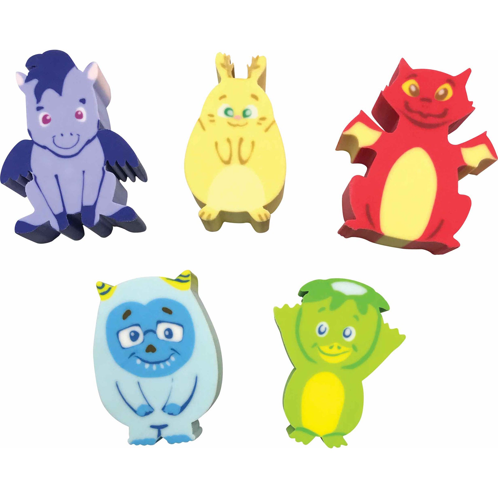 Whatsits™ Collectable Erasers Mystery Packs: Fantasy Friends
