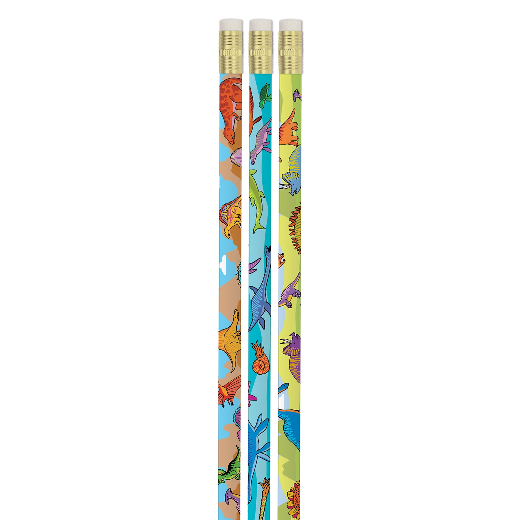 Dynamic Dinosaurs Pencils, Pack of 12