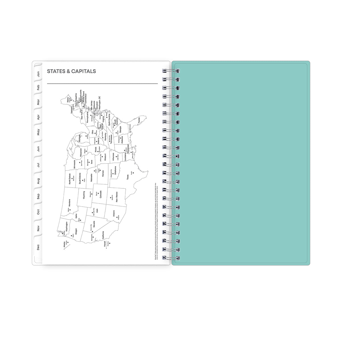 PLANNING CAL BS CHLOE 5X8 RY27