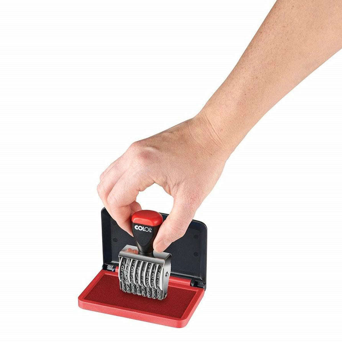 MICRO FELT INK PAD RED 1 15/16X3.5