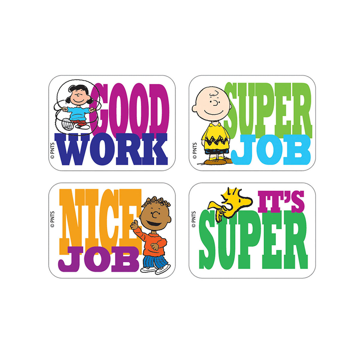 PEANUTS SUCCESS STICKERS