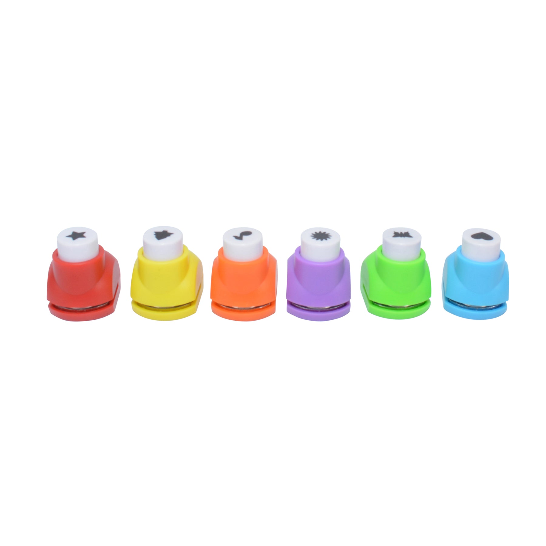 Mini Paper Punches, Set of 6