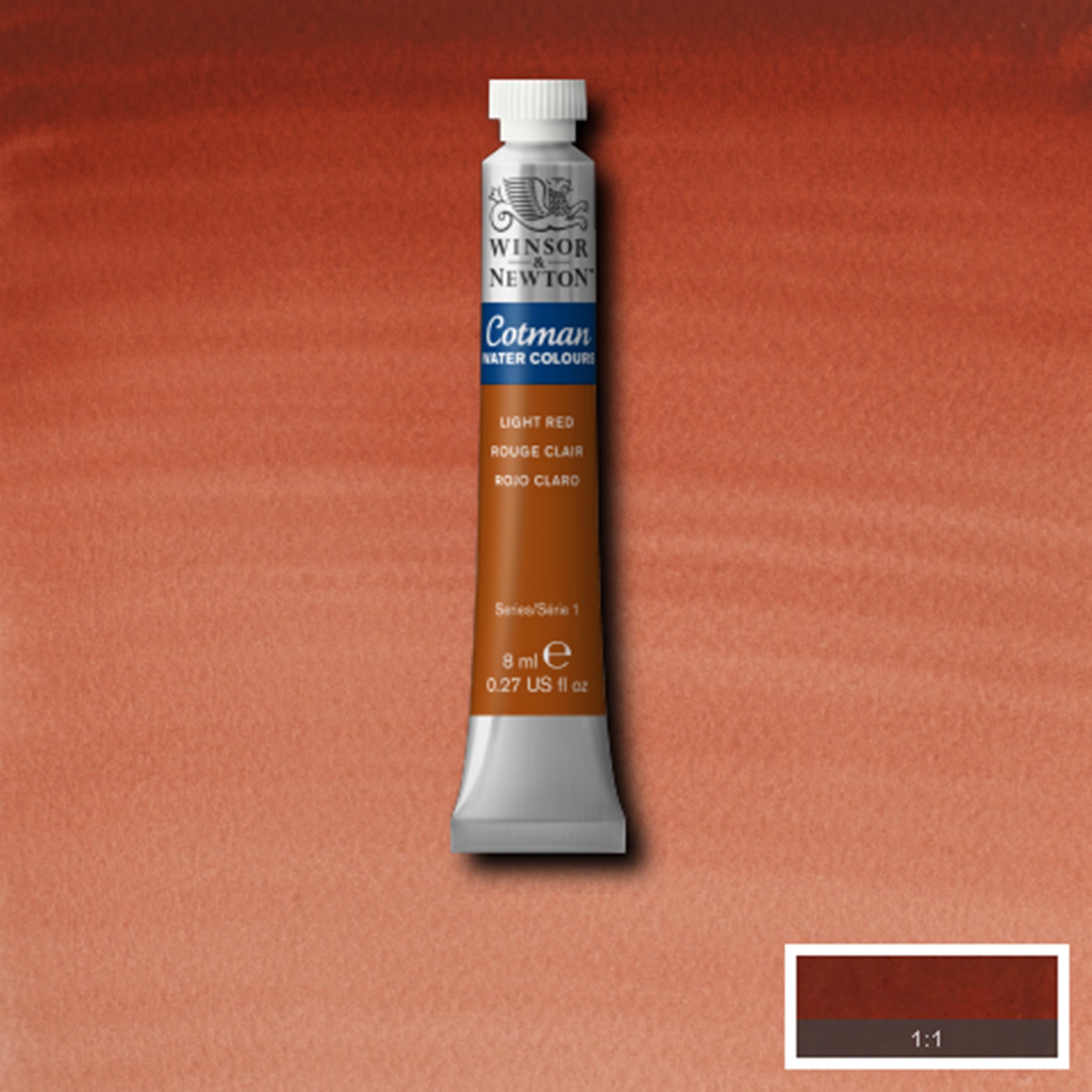 CWC 8ml tube - Light Red