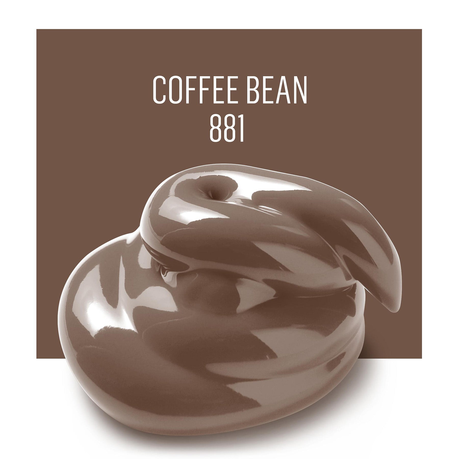 Acrylic Paint Matte, 8oz., Coffee Bean