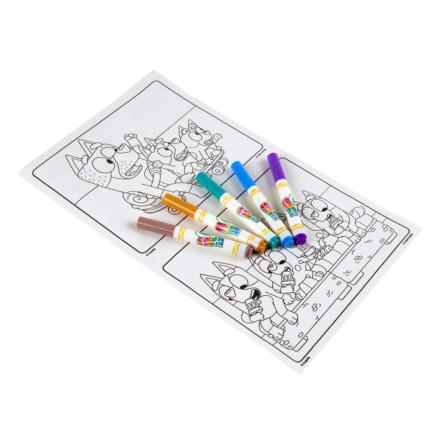 Color Wonder® Coloring Pad & Markers, Bluey
