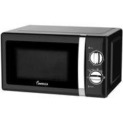 Impecca Impecca 0.7 Cu. Ft. Retro Countertop Microwave Oven - Black