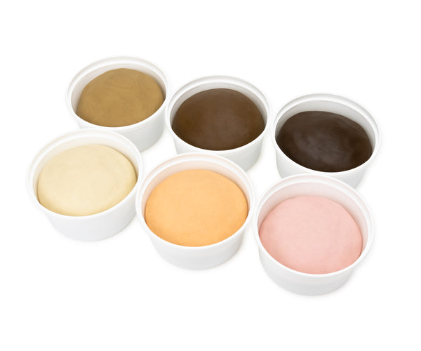 Multicultural Dazzlin' Dough - 5 lb each of 6 colors
