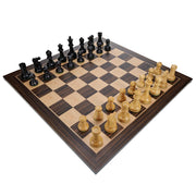 Ultimate Chess Set with Wooden Board 20.75 in., 3.75 in. King