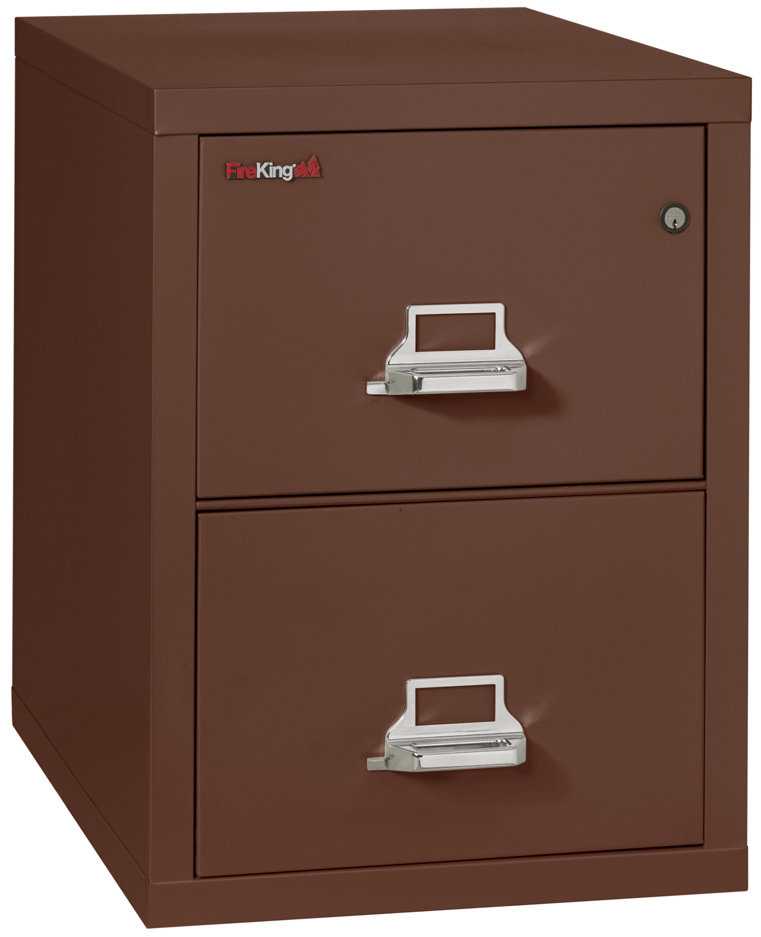 1 Hour Fire Resistant File Cabinet - 2 Drawer Letter 31" depth (Brown)