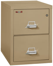 1 Hour Fire Resistant File Cabinet - 2 Drawer Letter 31" depth (Sand)