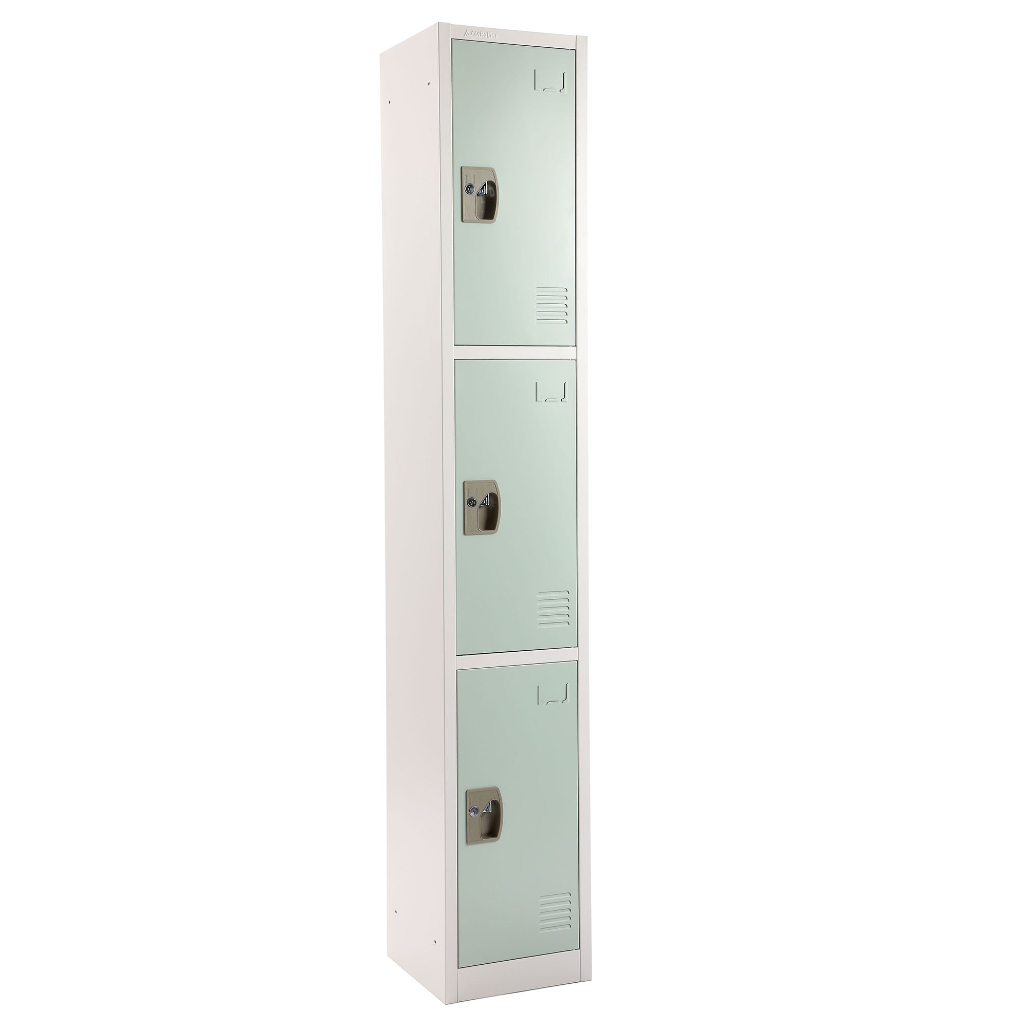 Large 3 Door Locker – Misty Green 4-Pack