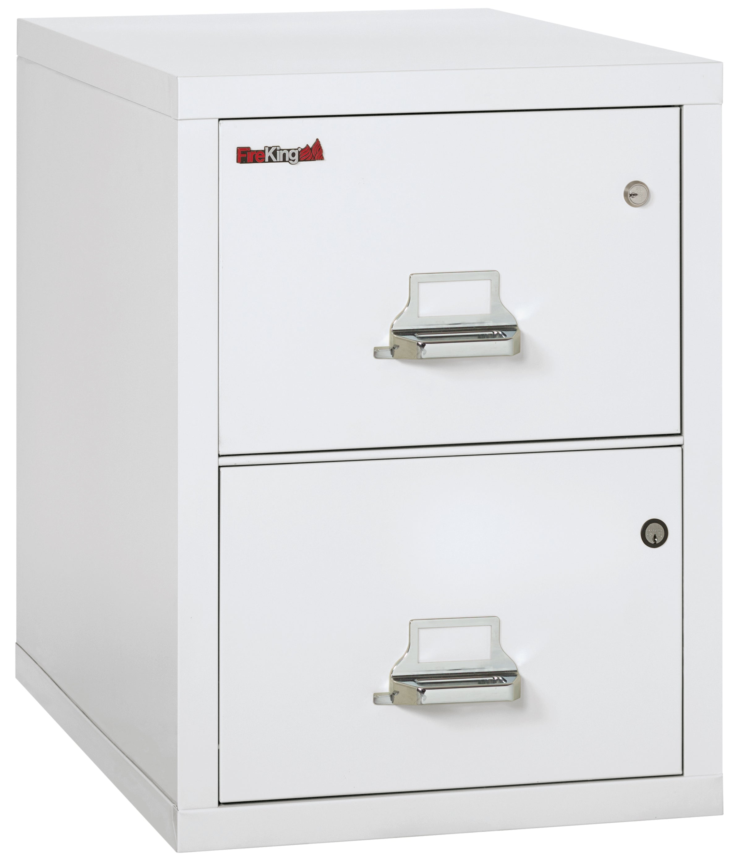 2 Drawer Legal Safe-in-a-File cabinet (Arctic White)