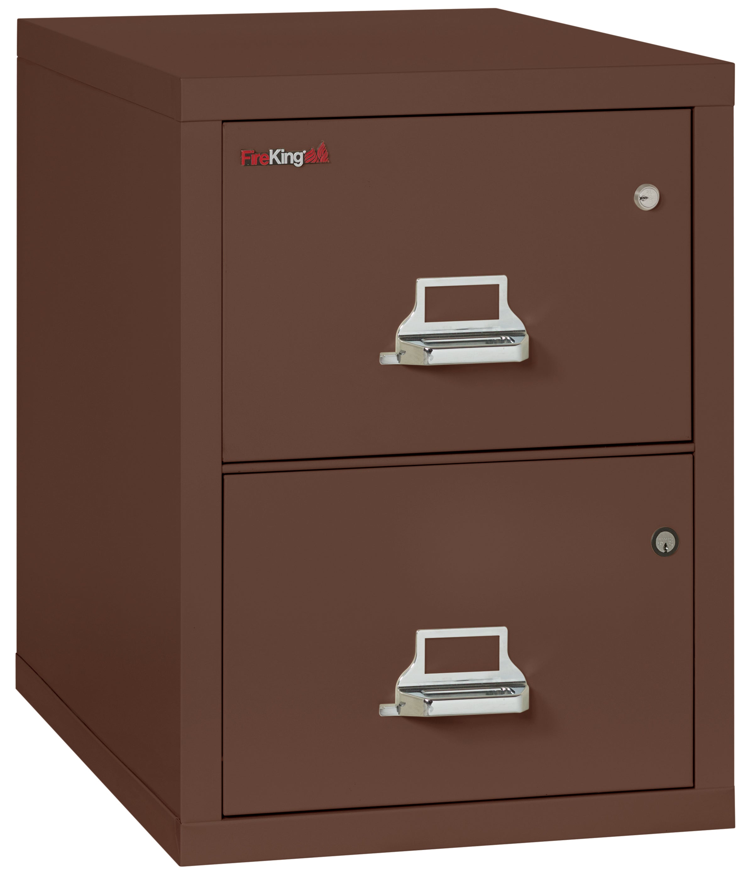 2 Drawer Legal Safe-in-a-File cabinet (Brown)