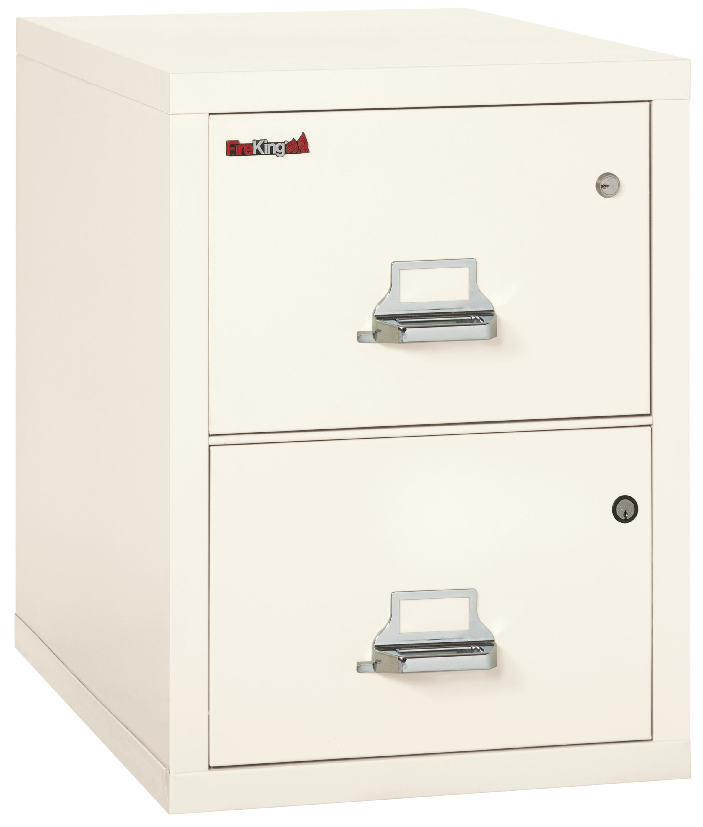 2 Drawer Legal Safe-in-a-File cabinet (Ivory White)