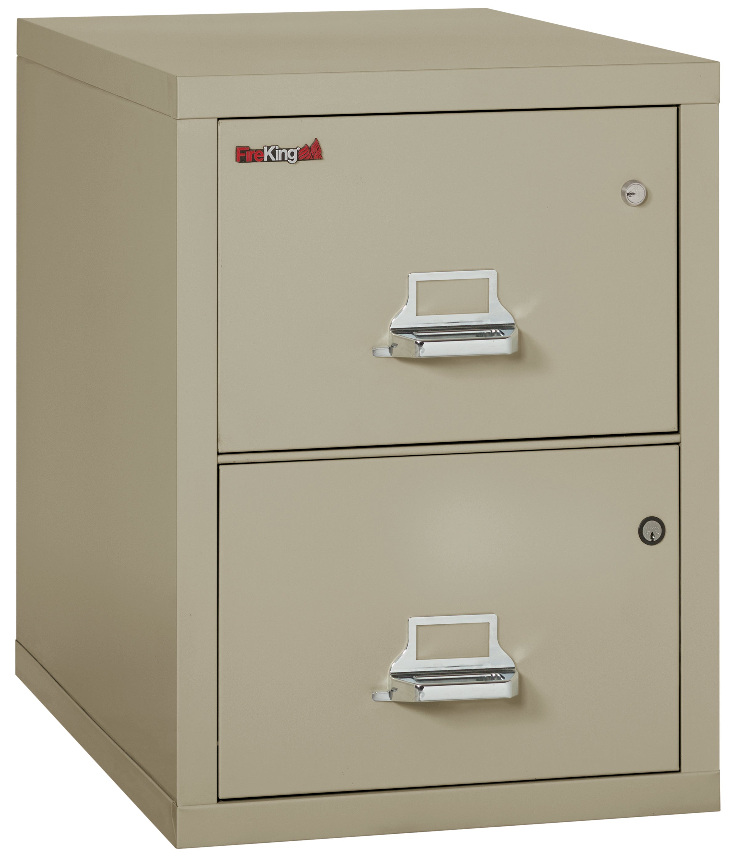 2 Drawer Legal Safe-in-a-File cabinet (Pewter)