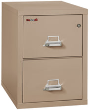1 Hour Fire Resistant File Cabinet - 2 Drawer Legal 31" depth (Taupe)