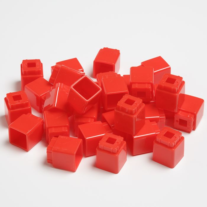Unifix Cubes Red Set of 100