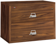 Fire Resistant File Cabinet - 2 Drawer Lateral 38" wide (Light Chestnut)