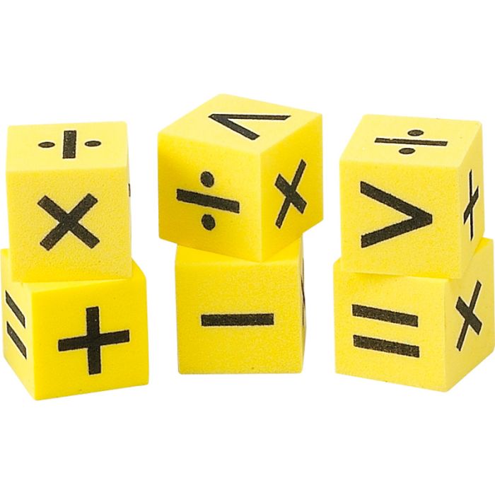 Foam Operation Dice set of 6