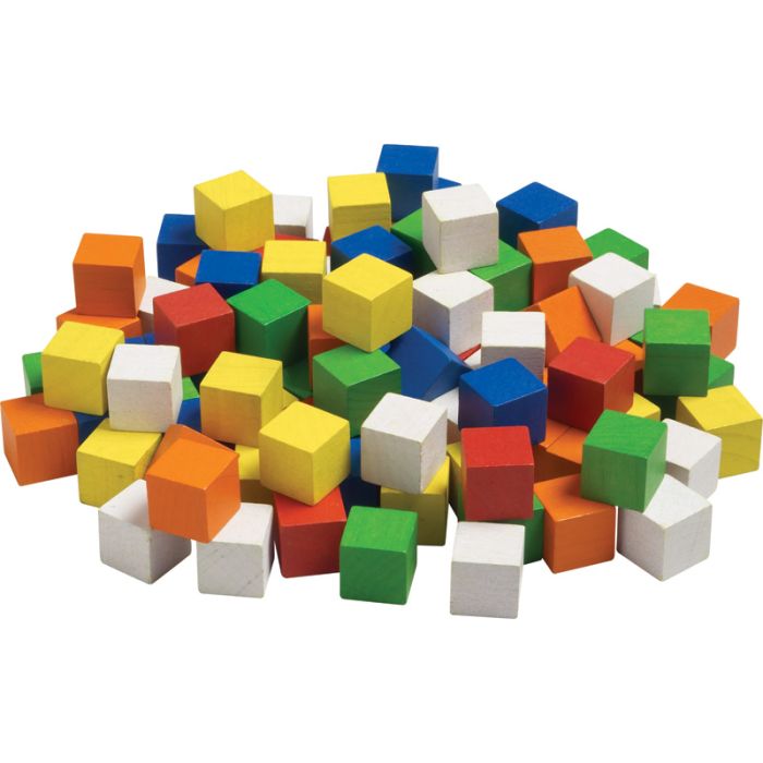 Color Cubes Wooden Set of 102