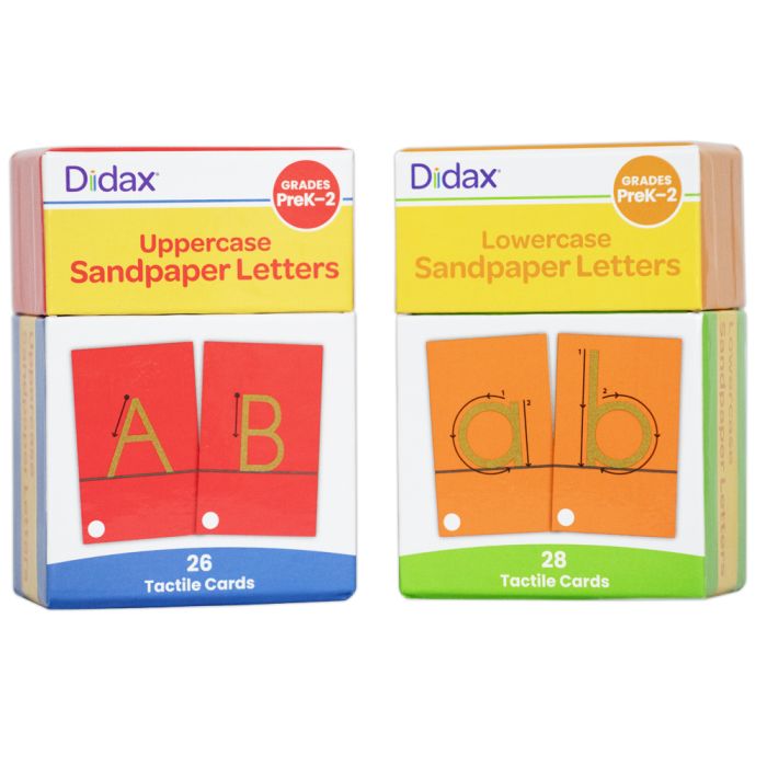 Sandpaper Letters - Upper and Lowercase Set
