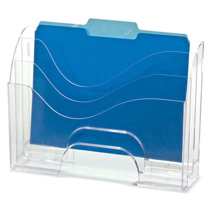 2-Way Organizer, Stand up or Lay Flat, 5 Tiers