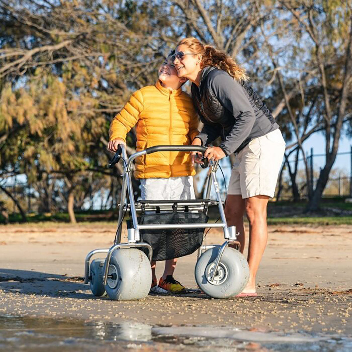 Wheeleez All-Terrain Beach Rollator