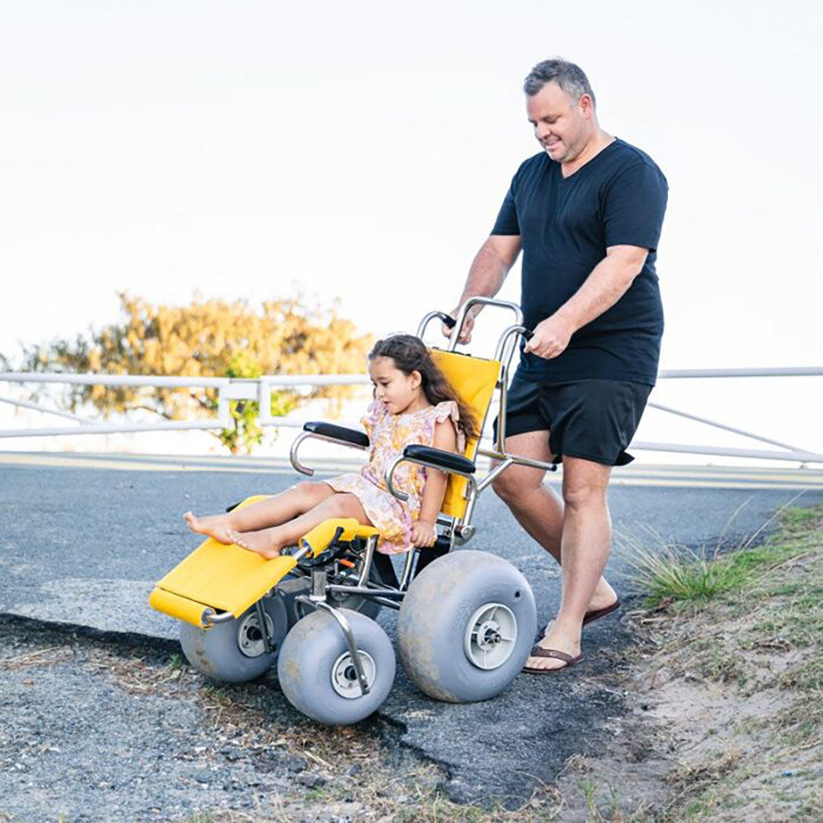 Wheeleez Sandpiper All-Terrain Beach Wheelchair